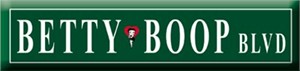 Betty Boop Blvd Street Sign