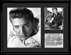 Elvis Presley Picture Love Me Tender Lithograph