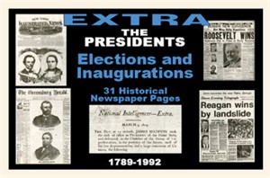 US Presidents Newspaper Compilation - Elections & Inaugurations