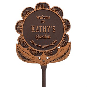 resin garden plaques