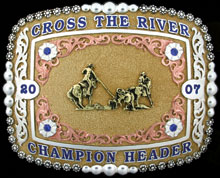 CROSS THE RIVER BUCKLE