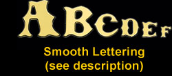 Custom Name Belt Buckle lettering