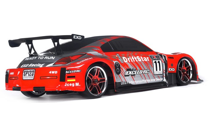 1/10 2.4Ghz Exceed RC Drift Star RTR Electric Car 350Z Brushed Version GREEN New 