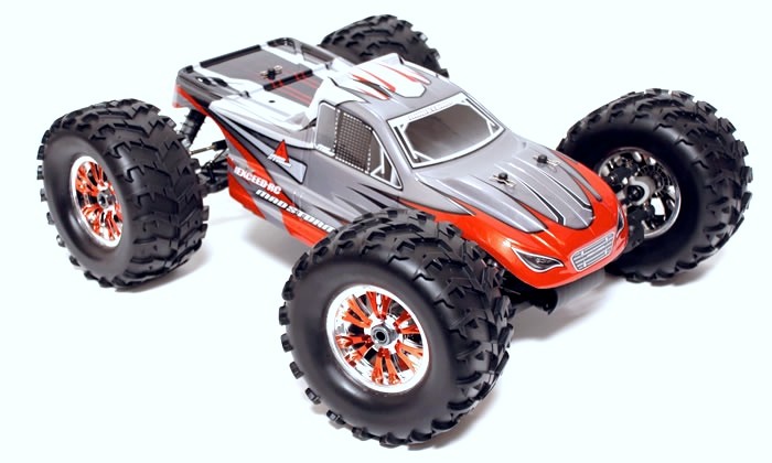 Professional 2.4Ghz 1/8th Scale Exceed RC MadStorm Monster Truck .28 ...