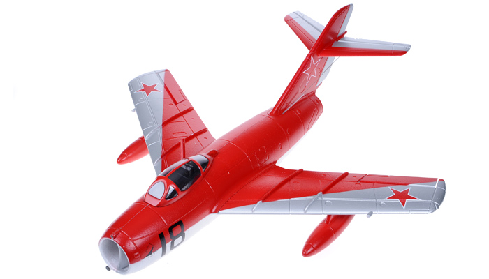 50" wing span Mig 15 R/c Plane short kit/semi kit and plans 