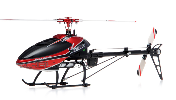6CH 2.4Ghz Walkera V120D05 3D Flybarless Remote Control Aluminum Rotor  Head/ Belt Driven Tail Rotor/Brushless ESC, Motor/ 3-Axis Gyro Ready to Fly  Helicopter RC Remote Control Radio