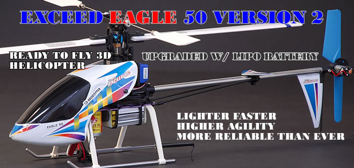 Eagle 50 6-Channel RC Heli RTF