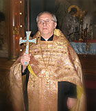 Click to enlarge: V. Rev. Fr. Wiaczeslaw Krawczuk, Rector of Russian Orthodox Cathedral of the Transfiguration of Our Lord.