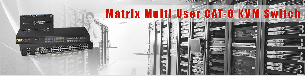 Matrix Multi User KVM Switch DB15