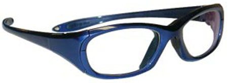 Maxi Wraparound Glasses Blue