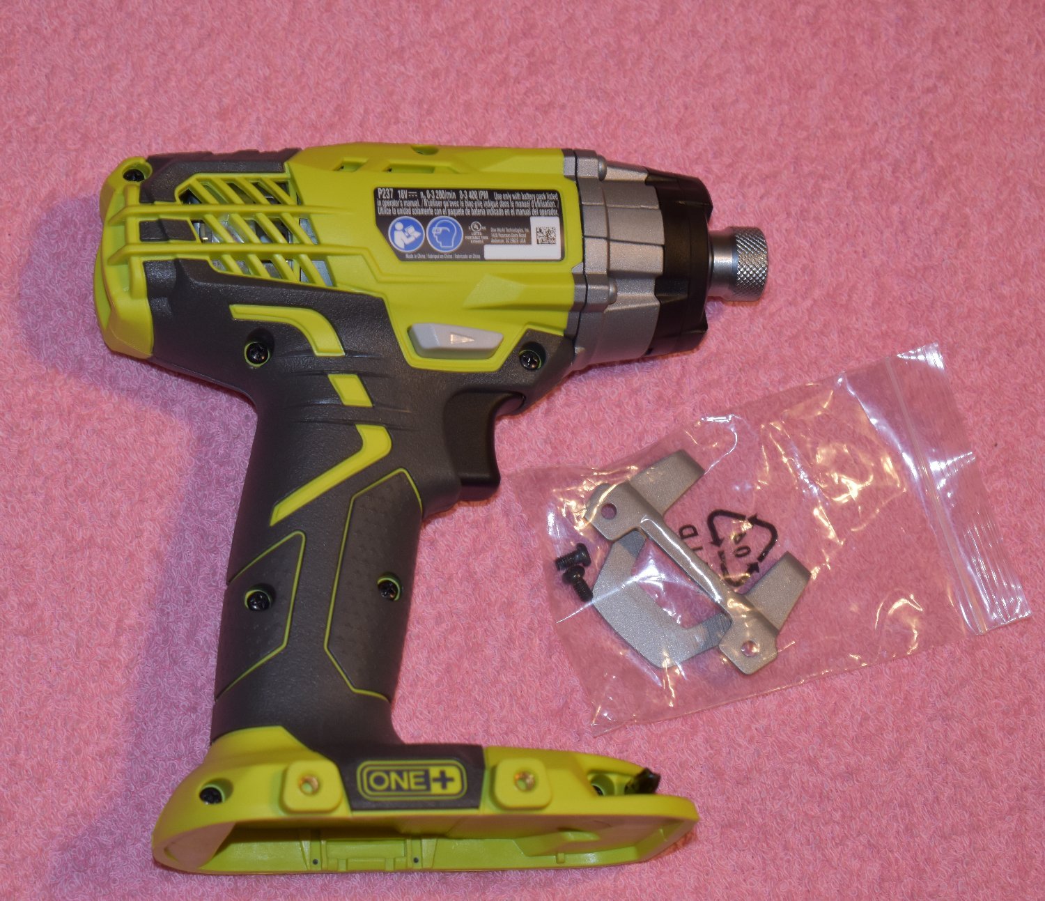 thumbnail image 2 of Ryobi P237 18V One+ Impact Driver - 3-Speed, Keyless Chuck, LED Light (Tool Only) 2 of 12