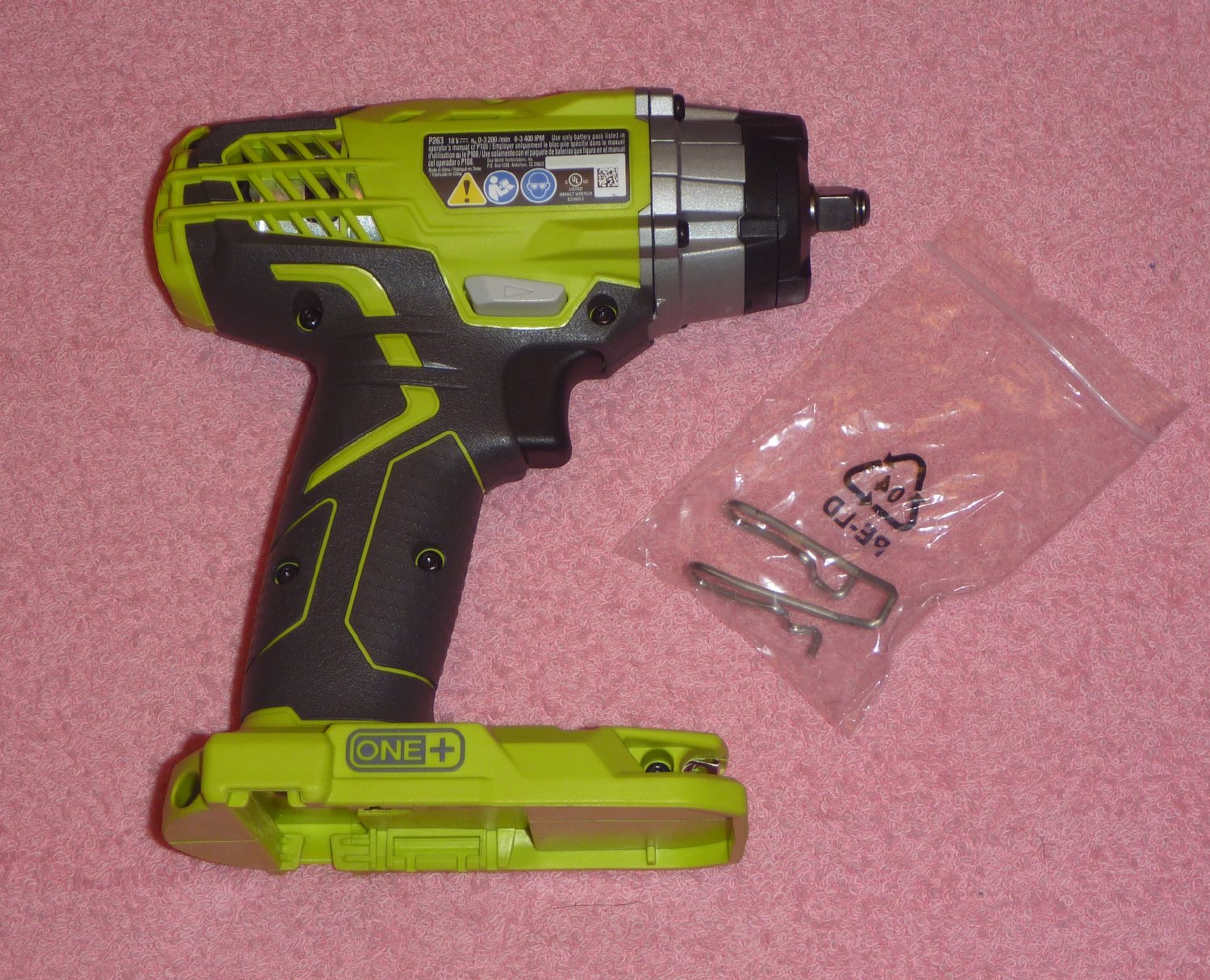 Ryobi P263 One+ 18v 3Speed 3/8" Cordless Lithium Impact Wrench NEW! 33287178247 eBay